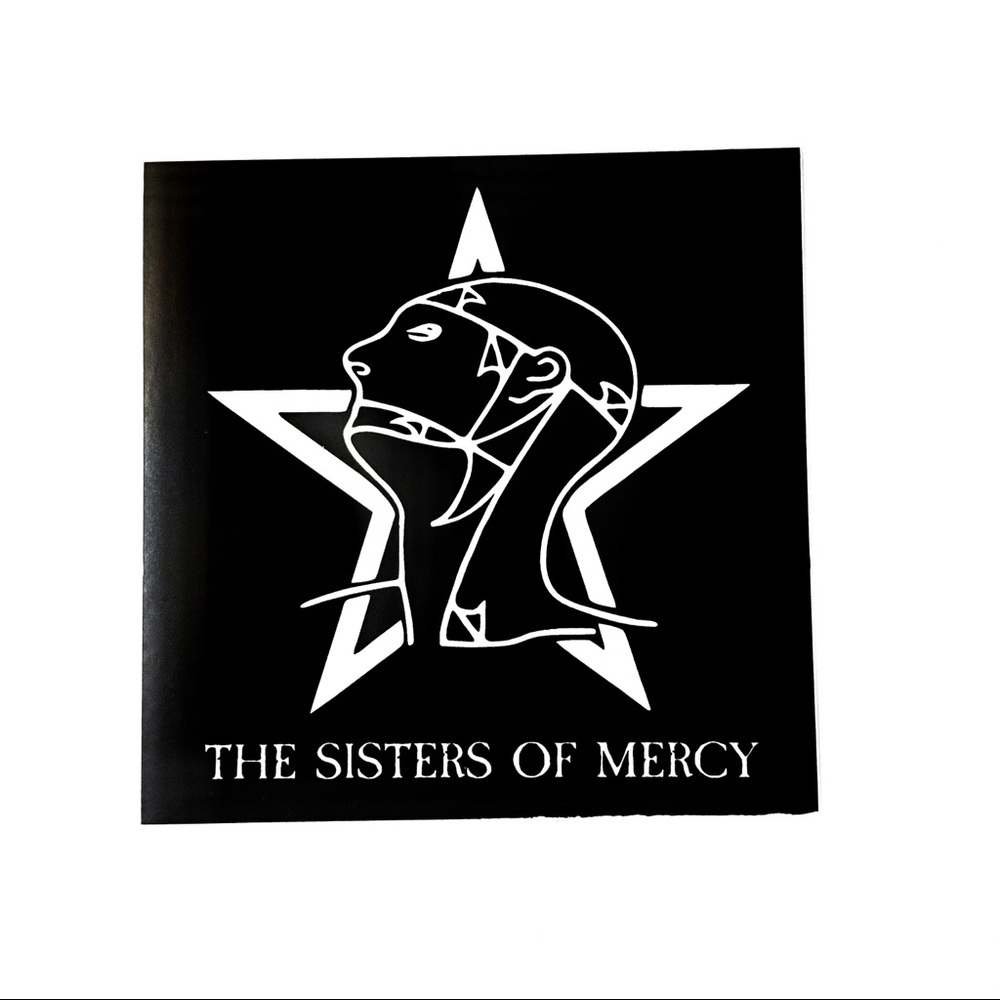 Sisters Of Mercy Screen Printed Canvas Patch